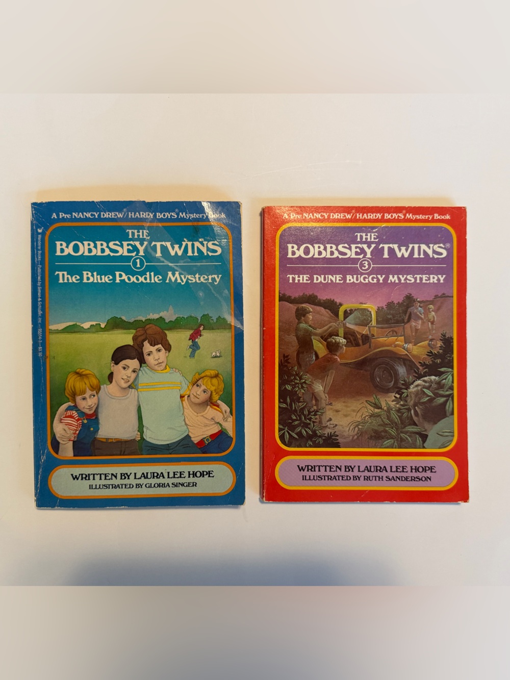Vintage Bobbsey Twins Books 1 & 3